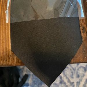 Black Tie with Pocket Square, Brand Q